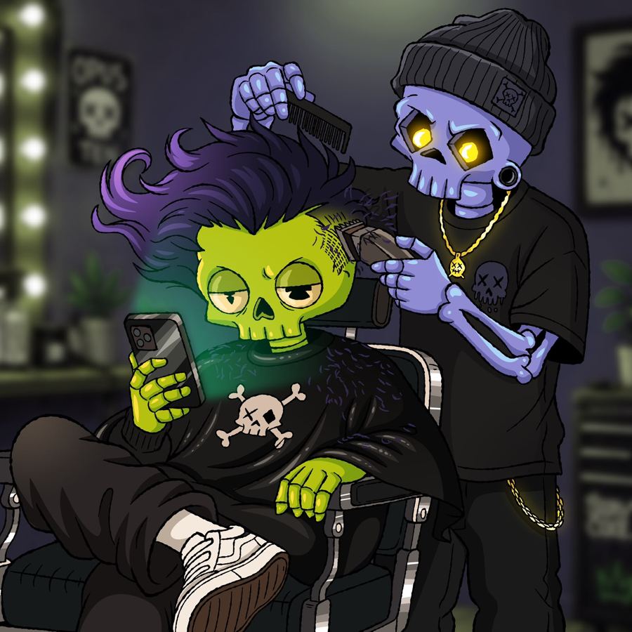 Bono getting a fresh cut